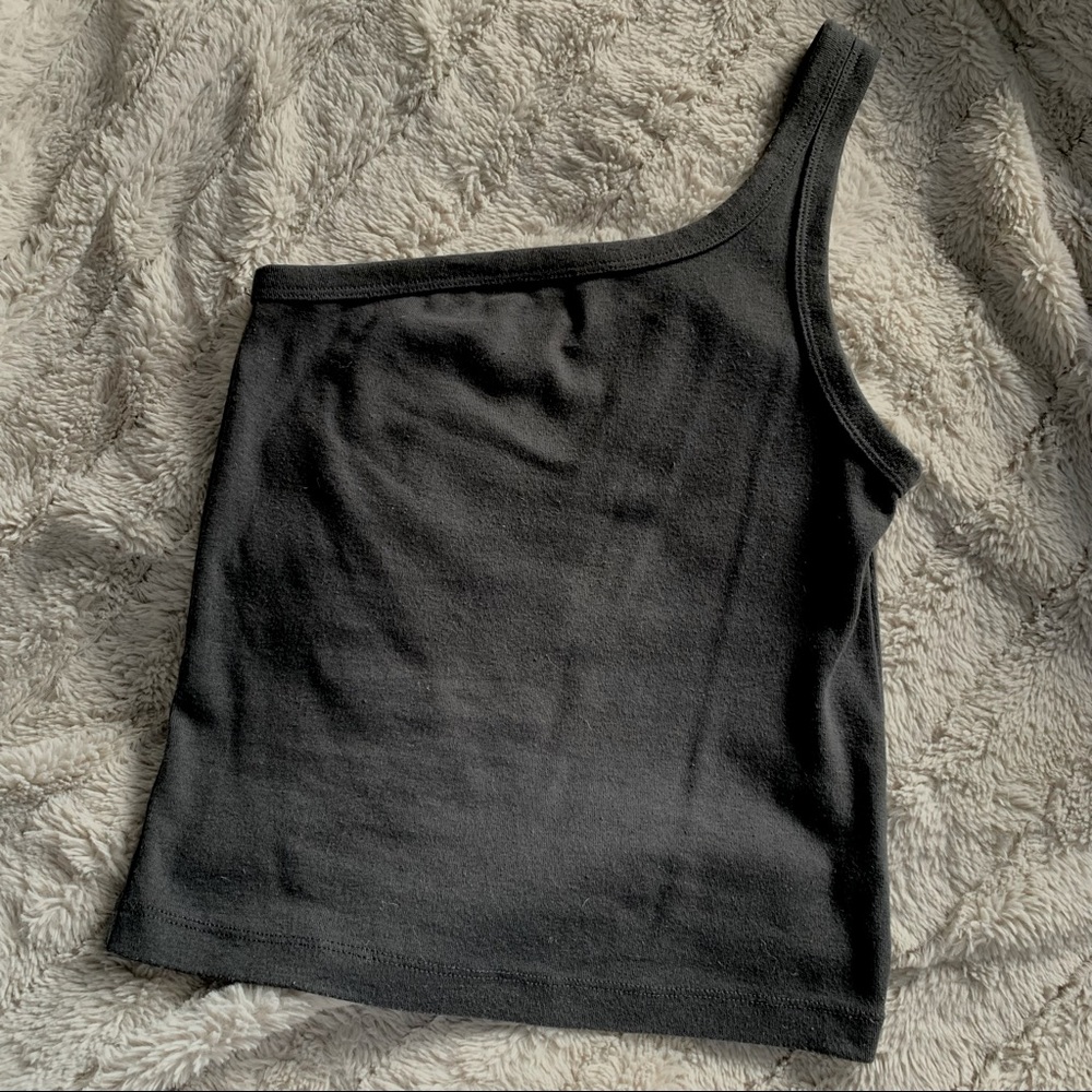 AERIE One-Shoulder Tank Top